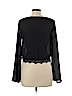 TOBI 100% Polyester Black Long Sleeve Blouse Size M - photo 2
