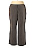 Anne Klein Gray Dress Pants Size 22W - photo 1