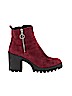 BP. 100% Leather Burgundy Ankle Boots Size 6 - photo 1