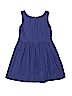Gap Kids 100% Cotton Solid Blue Dress Size 6 - 7 - photo 2