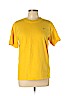 Nike 100% Cotton Yellow Short Sleeve T-Shirt Size L - photo 1