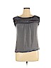 BCBGeneration 100% Polyester Gray Sleeveless Blouse Size XL - photo 1