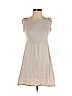 Zara 100% Cotton Tan Casual Dress Size S - photo 1