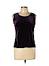 Assorted Brands Purple Sleeveless Top Size L (petite) - photo 1