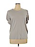 Banana Republic Factory Store Gray Short Sleeve Top Size XL - photo 1