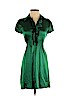 BCBGMAXAZRIA 100% Polyester Green Casual Dress Size XS - photo 1