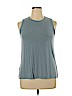 Adrienne Vittadini Blue Tank Top Size XL - photo 1