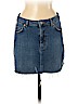 Topshop 100% Cotton Blue Denim Skirt Size 6 - photo 1