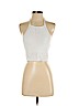 Garage 100% Cotton Ivory Halter Top Size S - photo 1