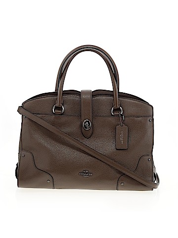 Coach Leather Satchel (view 1)