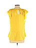 MICHAEL Michael Kors 100% Polyester Yellow Sleeveless Blouse Size S - photo 2