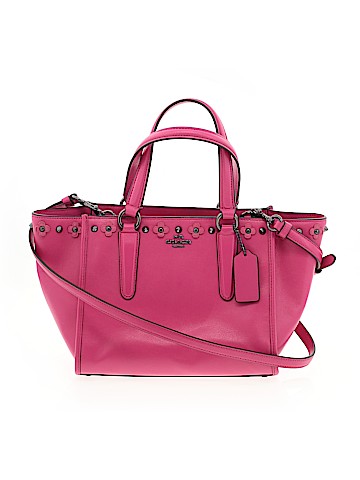 Coach Leather Satchel (view 1)