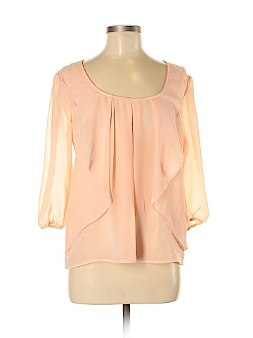 Sequin Hearts Long Sleeve Blouse (view 1)