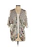 Charlotte Russe 100% Polyester Ivory Kimono Size S - photo 1