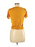 Heart Hips Yellow Short Sleeve Top Size M - photo 2