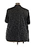 Catherines Black Short Sleeve Top Size 3X - photo 2
