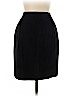 Brandon Thomas 100% Leather Black Leather Skirt Size 9 - 10 - photo 1