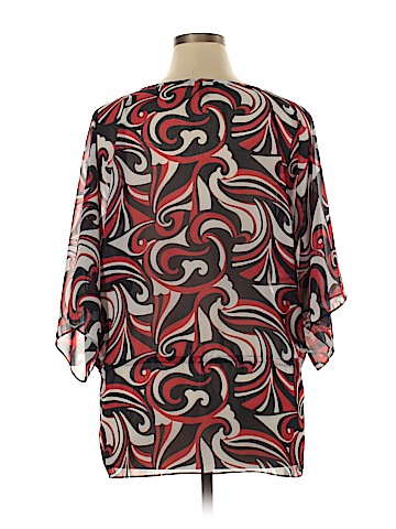 Chaps 3/4 Sleeve Blouse (view 2)