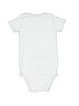 Little Planet 100% Cotton White Short Sleeve Onesie 18-24 MO / 24 MO - photo 2