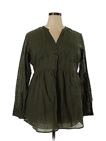 Torrid Long Sleeve Blouse (view 1)