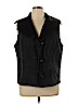 Chaps 100% Polyester Black Vest Size 1X - photo 1