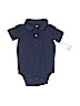Carter's 100% Cotton Blue Short Sleeve Onesie 12-18 MO / 18 MO - photo 1