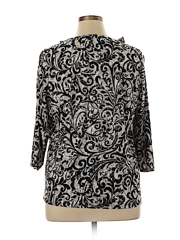 Rafaella Studio 3/4 Sleeve Top (view 2)