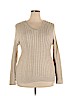 Croft & Barrow 100% Cotton Tan Pullover Sweater Size XXL - photo 1