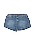 Free People Blue Denim Shorts Size 25 waist - photo 1