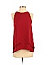 Theory 100% Silk Red Sleeveless Silk Top Size P (petite) - photo 1