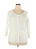 Lane Bryant White Cardigan Size 18 - 20 Plus - photo 1