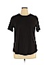 Universal Standard Black Short Sleeve T-Shirt Size 16 Plus (S) - photo 1