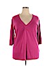 Avenue 100% Acrylic Pink Pullover Sweater Size 18 - 20 Plus - photo 1