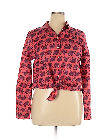 J. Crew Factory Store Long Sleeve Button-Down Shirt (view 1)