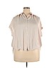 Madewell 100% Viscose White 3/4 Sleeve Blouse Size 2X - photo 1