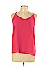 Paper Crane 100% Polyester Pink Sleeveless Blouse Size L - photo 1