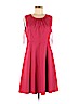 Elie Tahari Red Cocktail Dress Size 8 - photo 1
