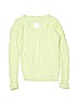 Justice Solid Green Pullover Sweater Size 14 - photo 1