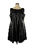 Katherine H 100% Polyurethane Black Cocktail Dress Size 18 - photo 1