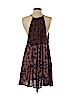 Free People 100% Rayon Purple Casual Dress Size S - photo 2