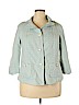 Frances P. 100% Cotton Blue Jacket Size 20 - photo 1