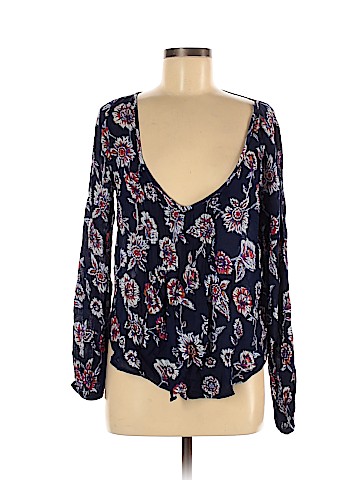 Billabong Long Sleeve Blouse (view 1)