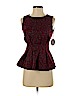 Eva Franco Burgundy Sleeveless Top Size XS - photo 1