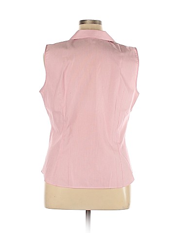 Jones New York Signature Sleeveless Button-Down Shirt (view 2)