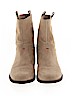 ED by Ellen Degeneres 100% Leather Tan Ankle Boots Size 9 - photo 2