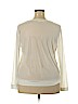 AJ My Amelia James 100% Nylon White Long Sleeve Blouse Size 2X - photo 2