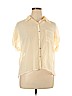 Xhilaration 100% Polyester Tan Short Sleeve Blouse Size XXL - photo 1