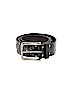 Fossil 100% Leather Solid Black Leather Belt Size S - photo 1