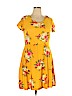 Bobbie Brooks Yellow Casual Dress Size XL - photo 1