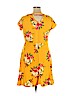 Bobbie Brooks Yellow Casual Dress Size XL - photo 2